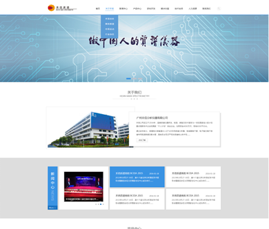 禾信質(zhì)譜儀器網(wǎng)站建設(shè)項目上線啦！